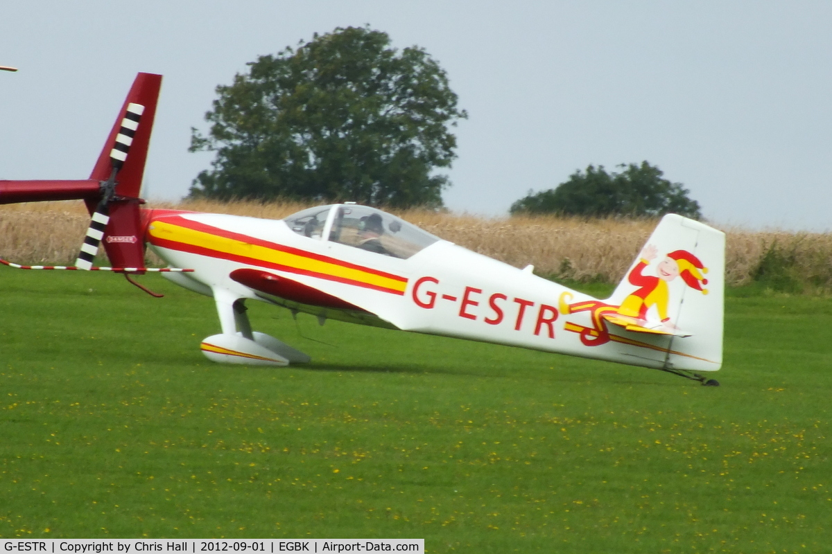 G-ESTR, 2003 Vans RV-6 C/N PFA 181A-13638, at the at the LAA Rally 2012, Sywell