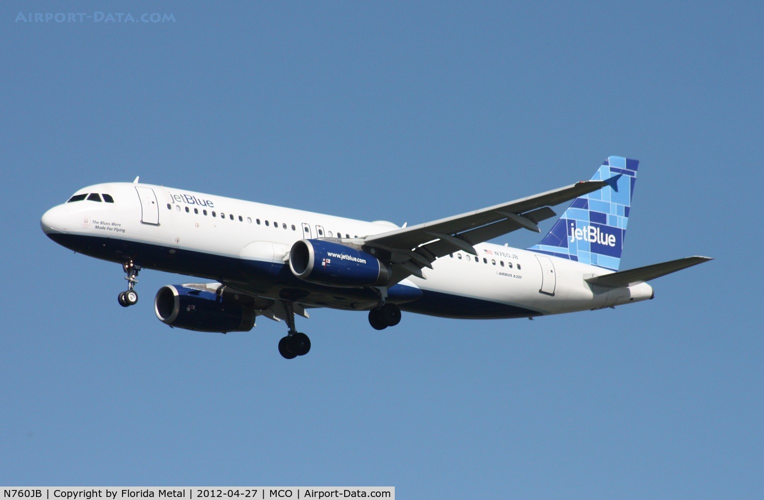 N760JB, 2008 Airbus A320-232 C/N 3659, Jet Blue A320
