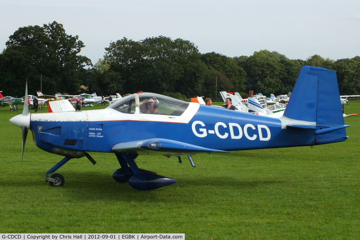 G-CDCD, 2004 Vans RV-9A C/N PFA 320-13925, at the at the LAA Rally 2012, Sywell