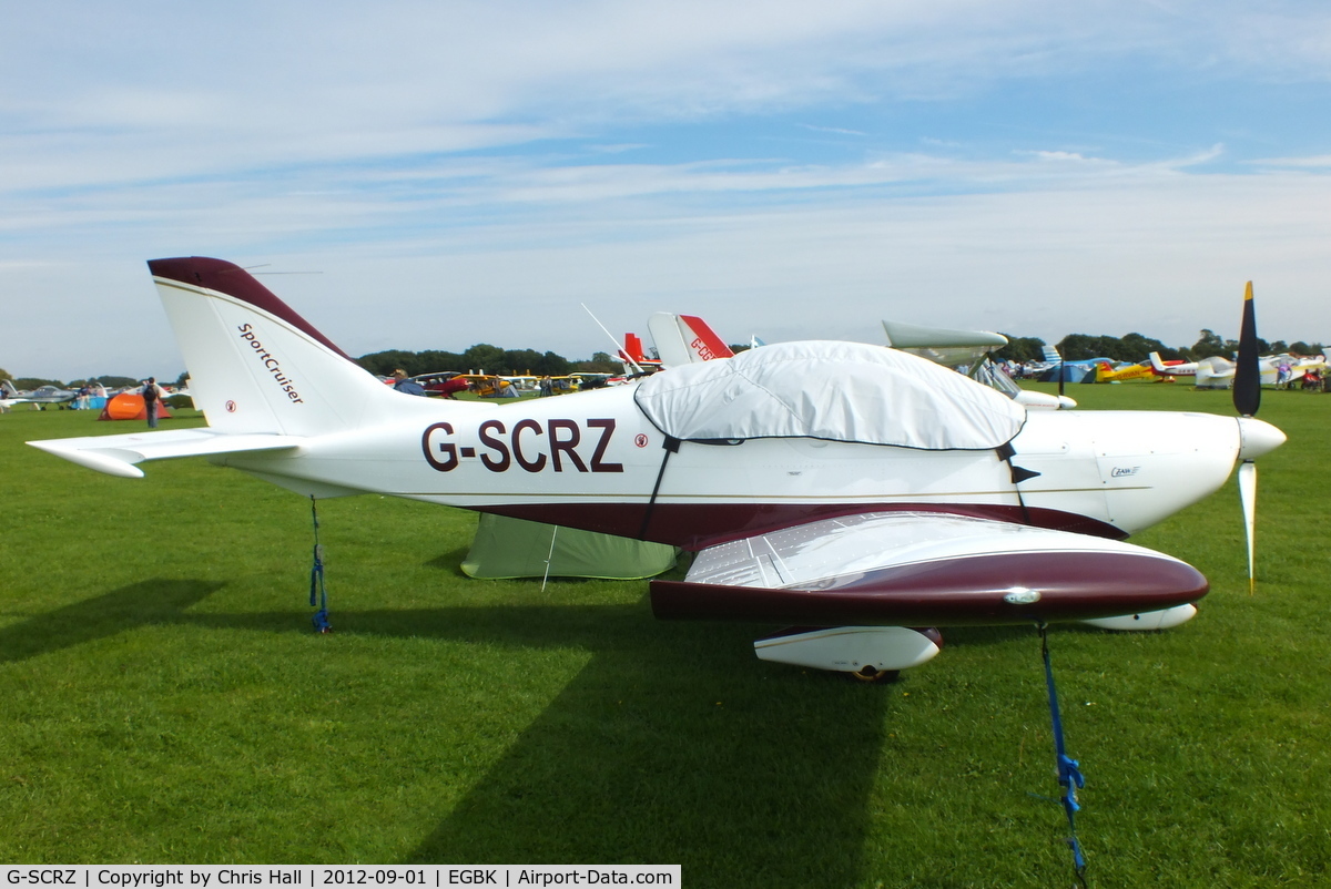 G-SCRZ, 2008 CZAW SportCruiser C/N PFA 338-14684, at the at the LAA Rally 2012, Sywell