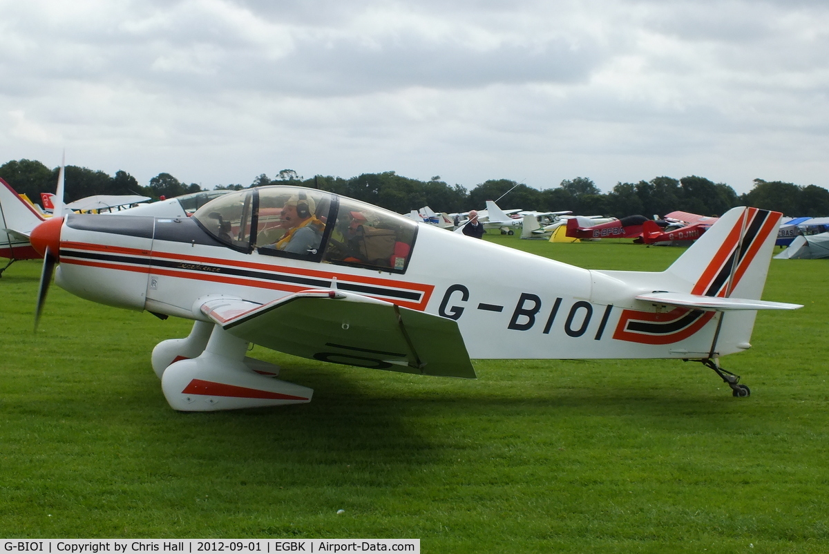 G-BIOI, 1964 SAN Jodel DR-1050M Excellence C/N 477, at the at the LAA Rally 2012, Sywell