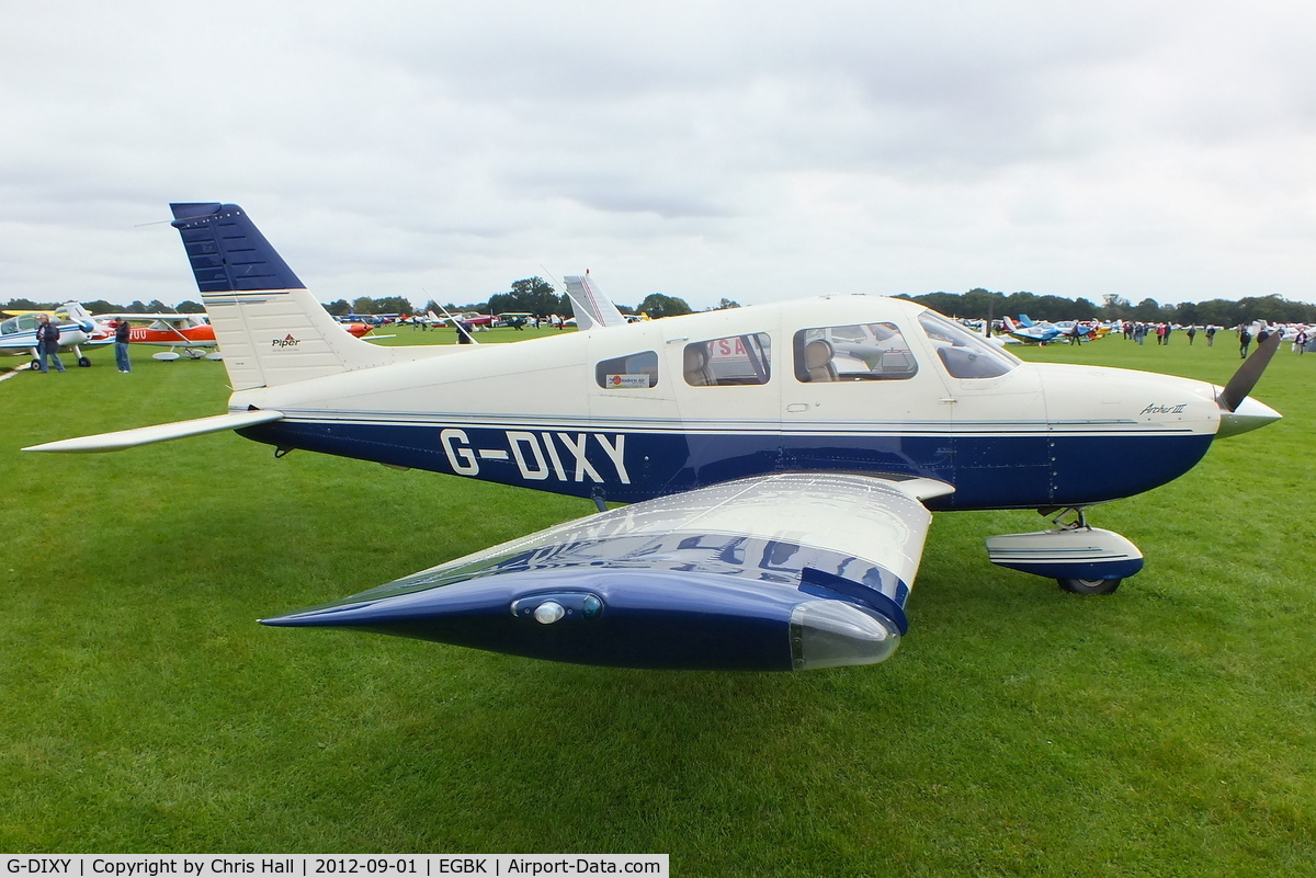 G-DIXY, 1998 Piper PA-28-181 Cherokee Archer III C/N 28-43195, at the at the LAA Rally 2012, Sywell
