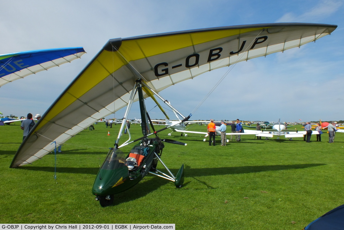 G-OBJP, 2001 Pegasus Quantum 15-912 C/N 7847, at the at the LAA Rally 2012, Sywell