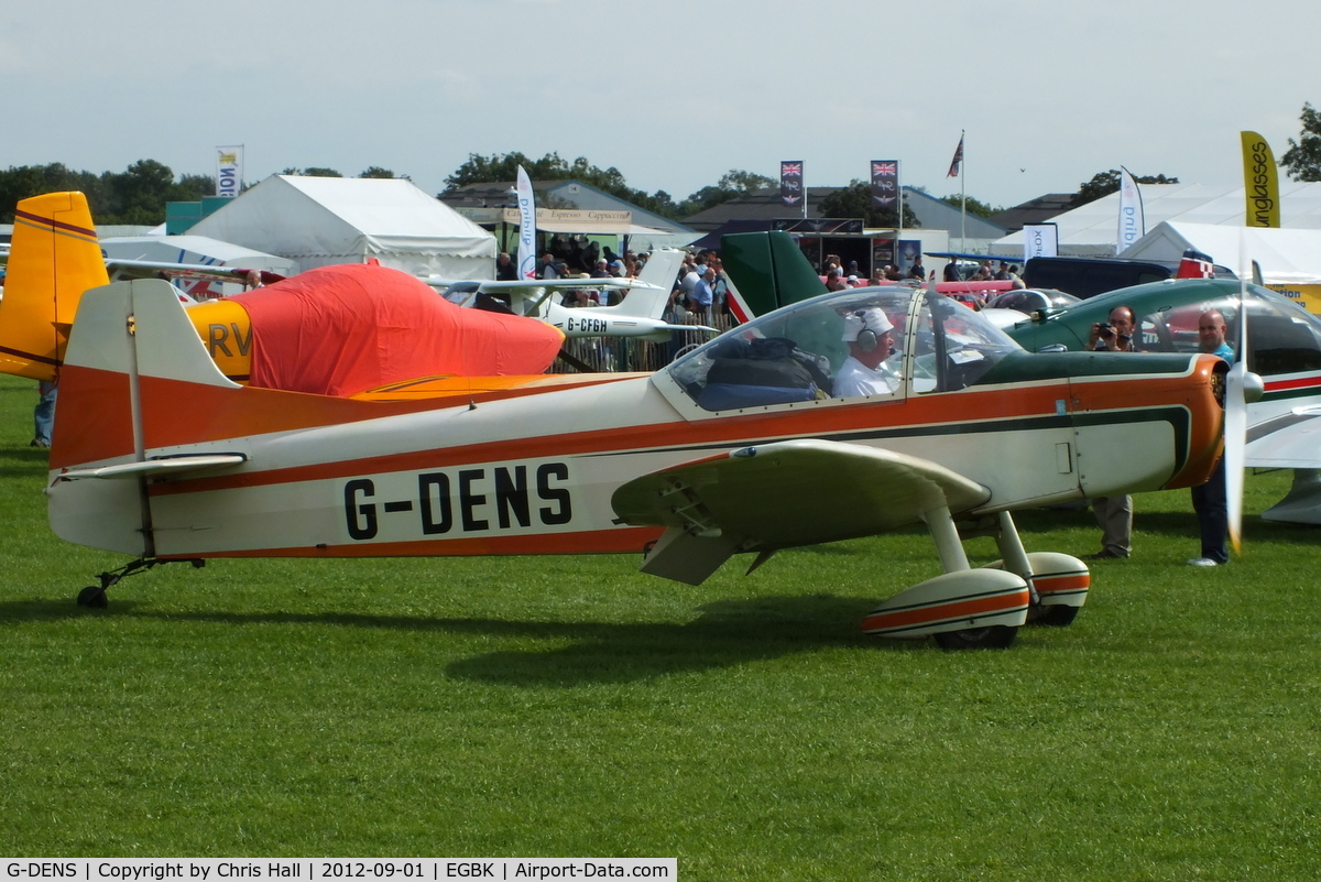 G-DENS, 1963 Binder CP-301S Smaragd C/N 121, at the at the LAA Rally 2012, Sywell