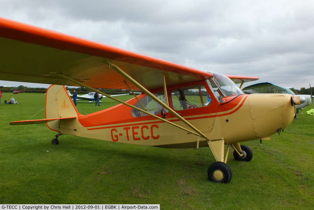 G-TECC, 1946 Aeronca 7AC Champion C/N 7AC-5269, at the at the LAA Rally 2012, Sywell