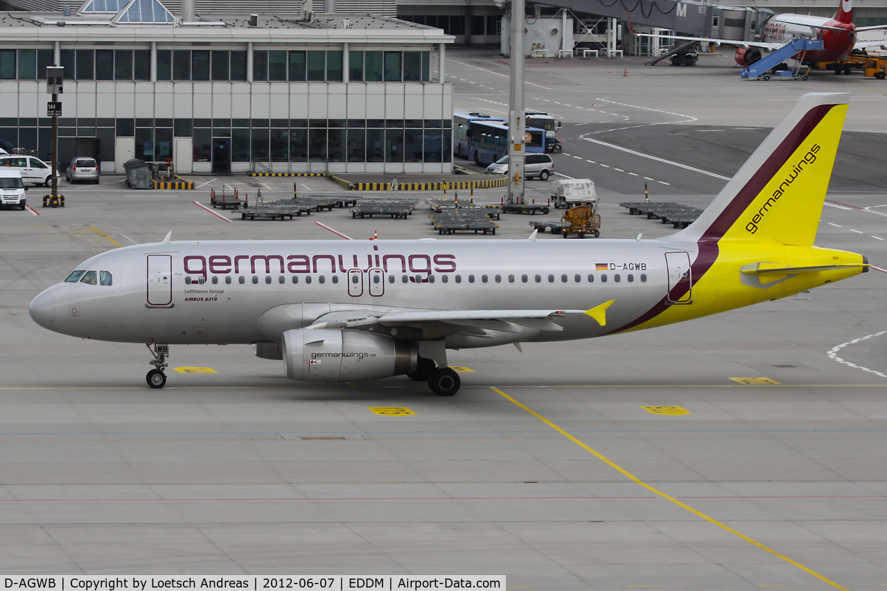 D-AGWB, 2006 Airbus A319-111 C/N 2833, Germanwings