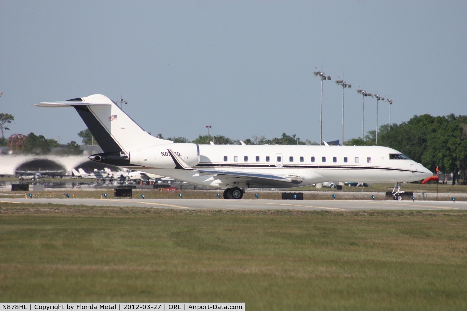 N878HL, 2007 Bombardier BD-700-1A11 Global 5000 C/N 9261, Global 5000