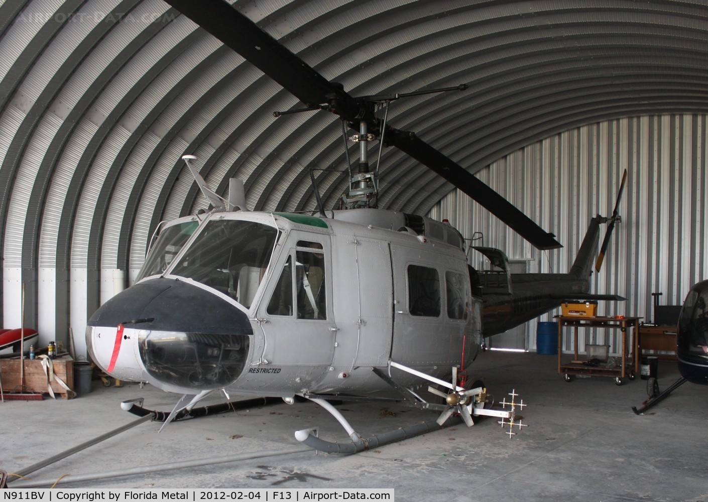 N911BV, 1966 Bell UH-1H C/N 65-09785, Charlotte County Mosquito Control UH-1