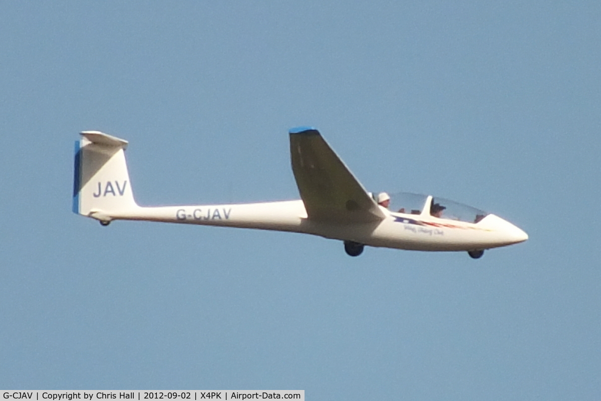 G-CJAV, 1997 Schleicher ASK-21 C/N 21662, Wolds Gliding Club at Pocklington Airfield