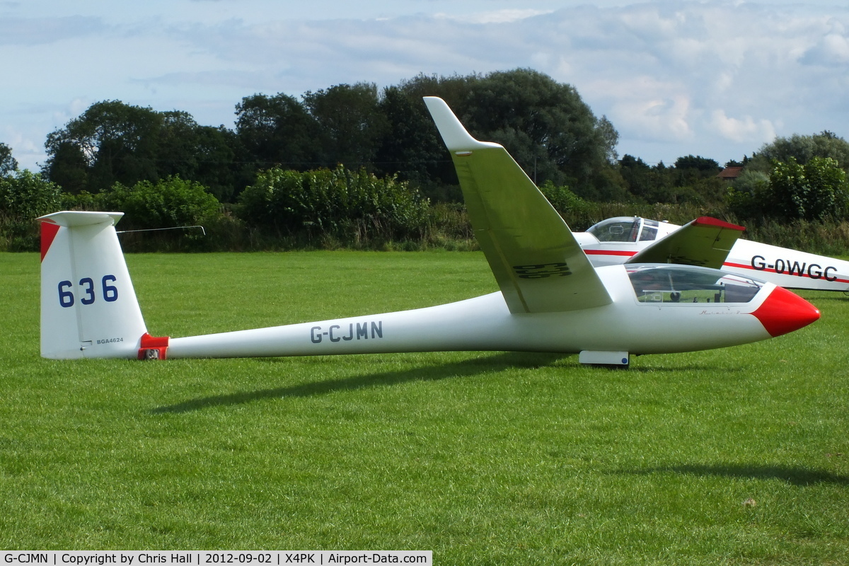 G-CJMN, 1973 Schempp-Hirth Nimbus II C/N 38, Wolds Gliding Club at Pocklington Airfield