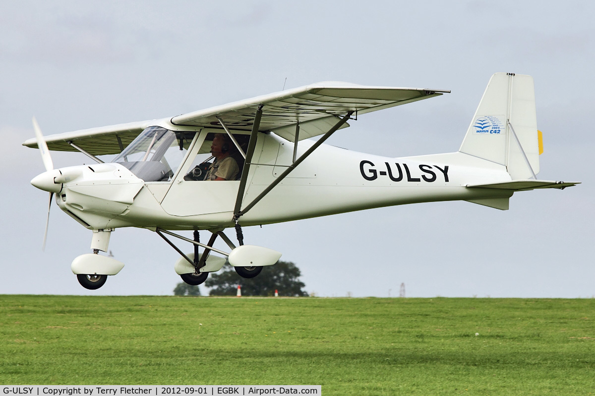 G-ULSY, 2004 Comco Ikarus C42 FB80 C/N 0405-6603, A visitor to 2012 LAA Rally at Sywell