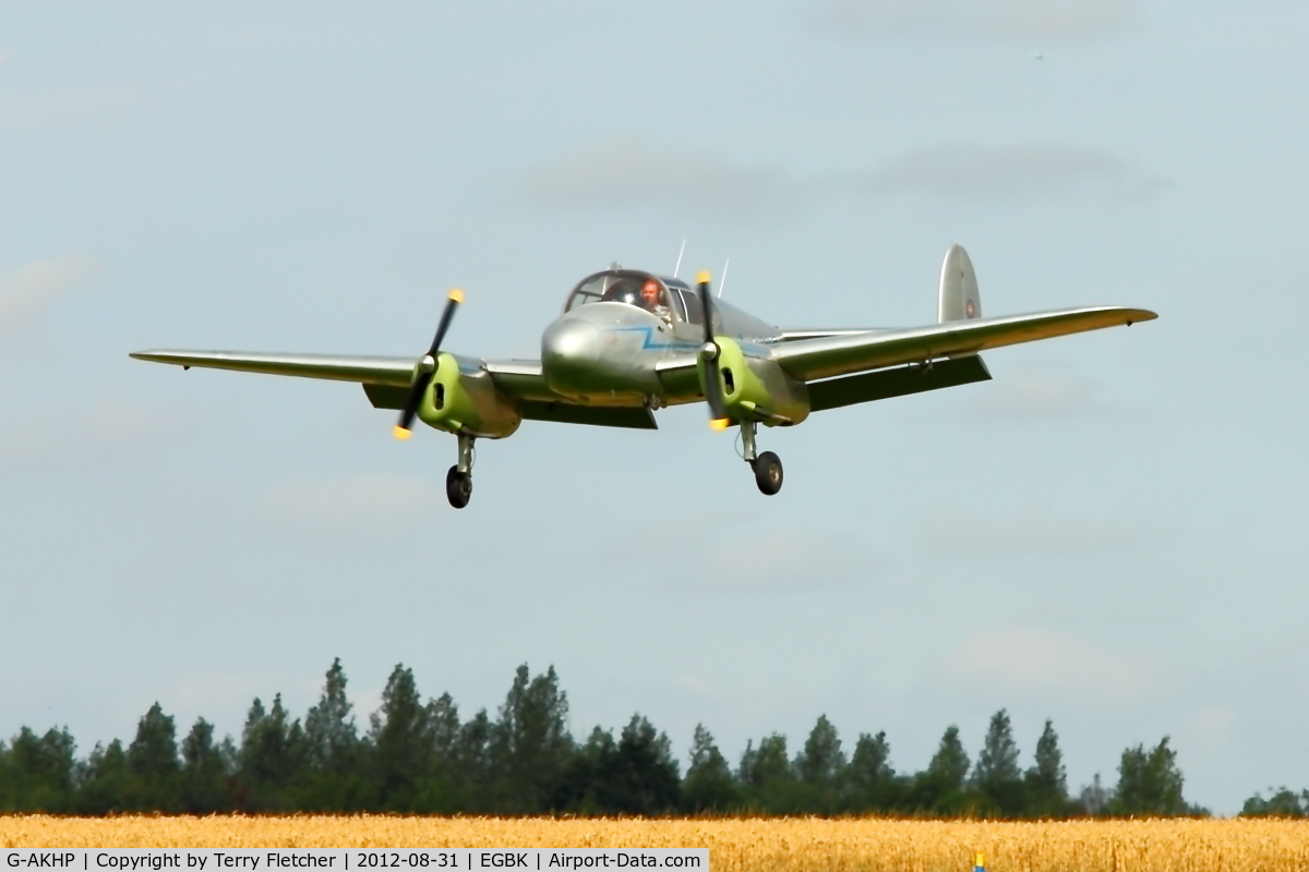 G-AKHP, 1947 Miles M65 Gemini 1A C/N 6519, A visitor to 2012 LAA Rally at Sywell