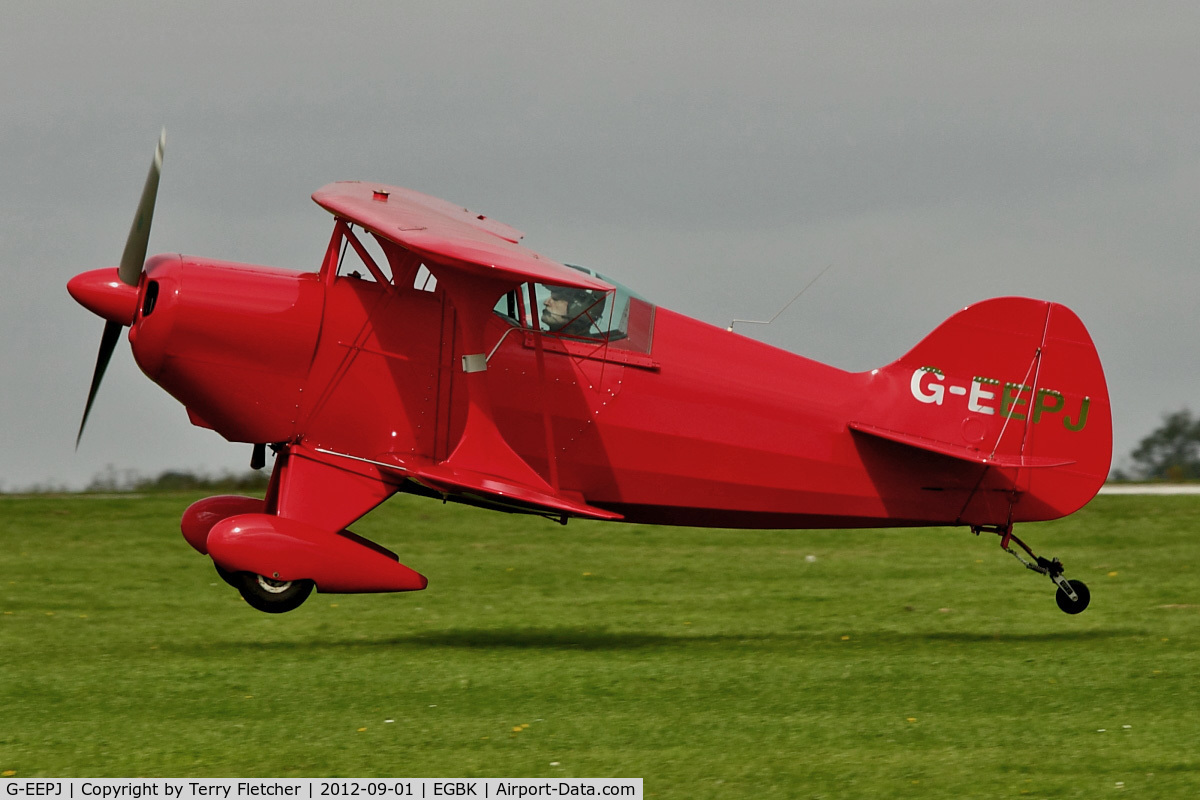 G-EEPJ, 1991 Pitts S-1S Special C/N PFA 009-11557, A visitor to 2012 LAA Rally at Sywell
