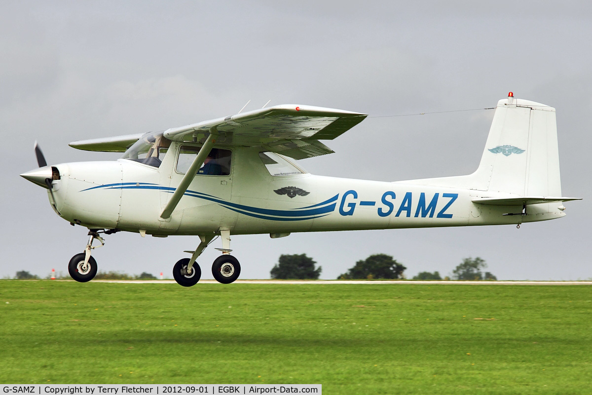 G-SAMZ, 1964 Cessna 150D C/N 150-60536, A visitor to 2012 LAA Rally at Sywell