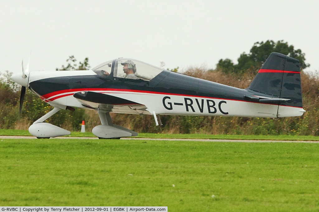 G-RVBC, 2000 Vans RV-6A C/N PFA 181-12618, A visitor to 2012 LAA Rally at Sywell
