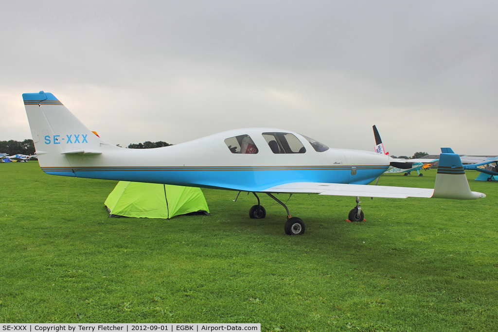 SE-XXX, 2011 Lancair IV C/N LIV-440-1085, A visitor to 2012 LAA Rally at Sywell