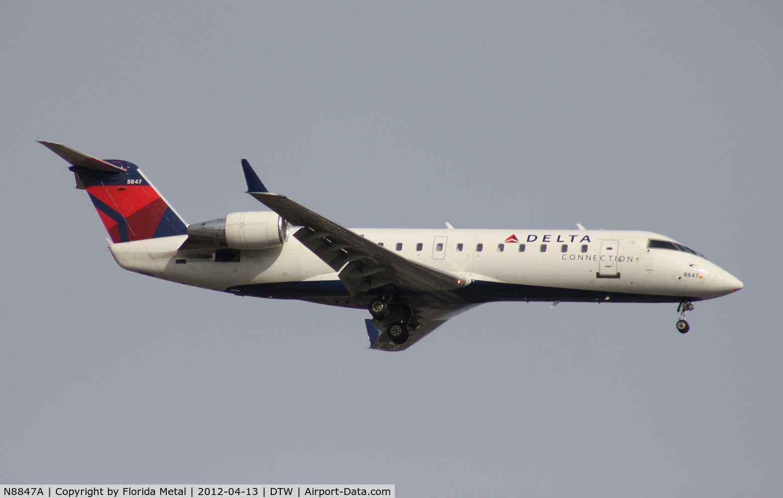 N8847A, 2003 Bombardier CRJ-440 (CL-600-2B19) C/N 7847, Pinnacle CRJ