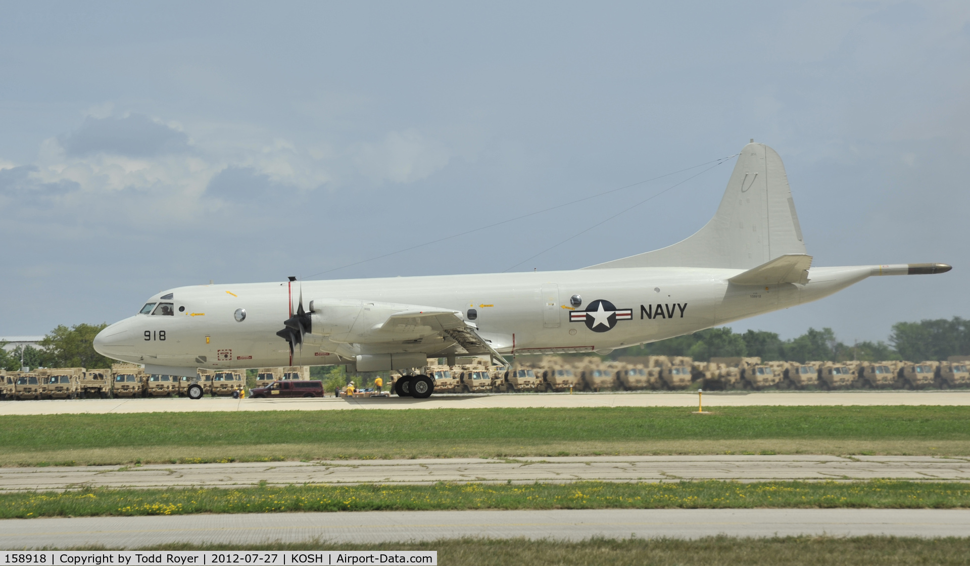 158918, Lockheed P-3C Orion C/N 285A-5590, Airventure 2012