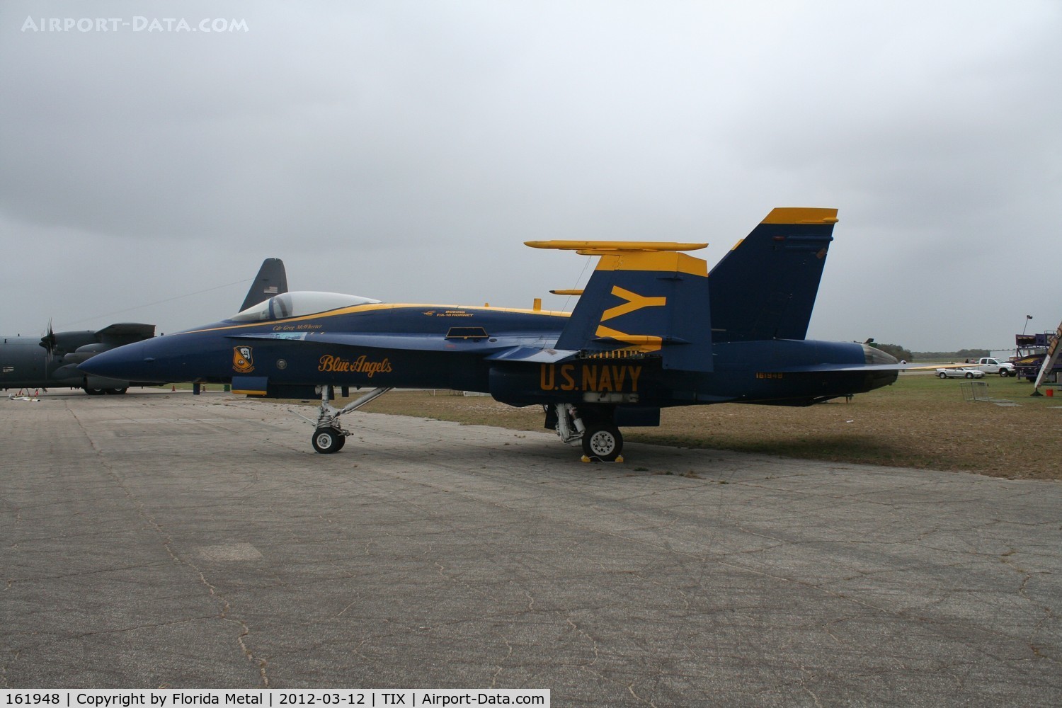 161948, McDonnell Douglas F/A-18A Hornet C/N 0157, Blue Angels retired Hornet