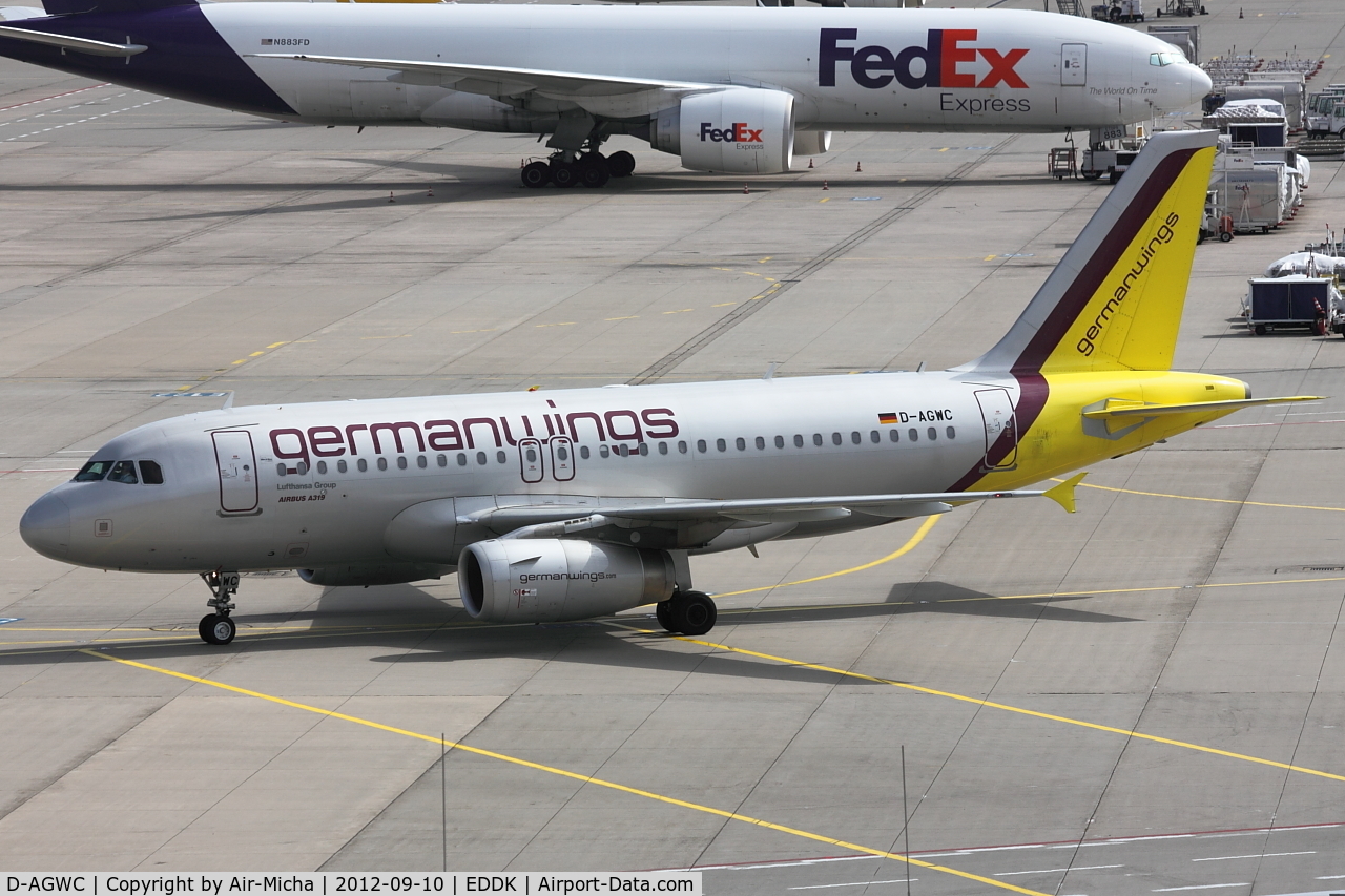 D-AGWC, 2006 Airbus A319-132 C/N 2976, Germanwings, Airbus A319-132, CN: 2976