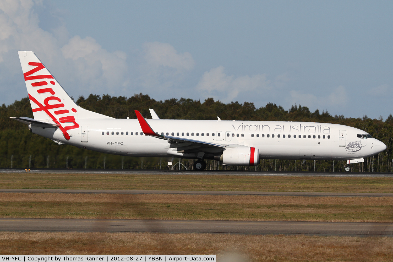 VH-YFC, 2011 Boeing 737-81D C/N 39413, Virgin Australia Boeing 737