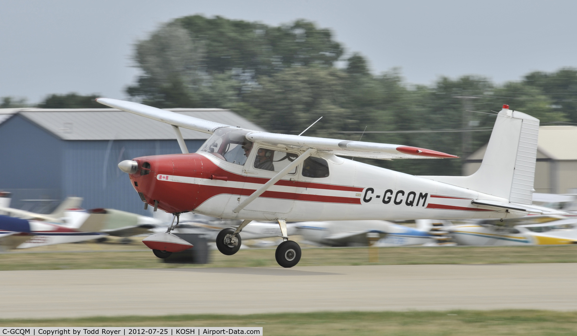 C-GCQM, 1957 Cessna 172 C/N 36653, Airventure 2012