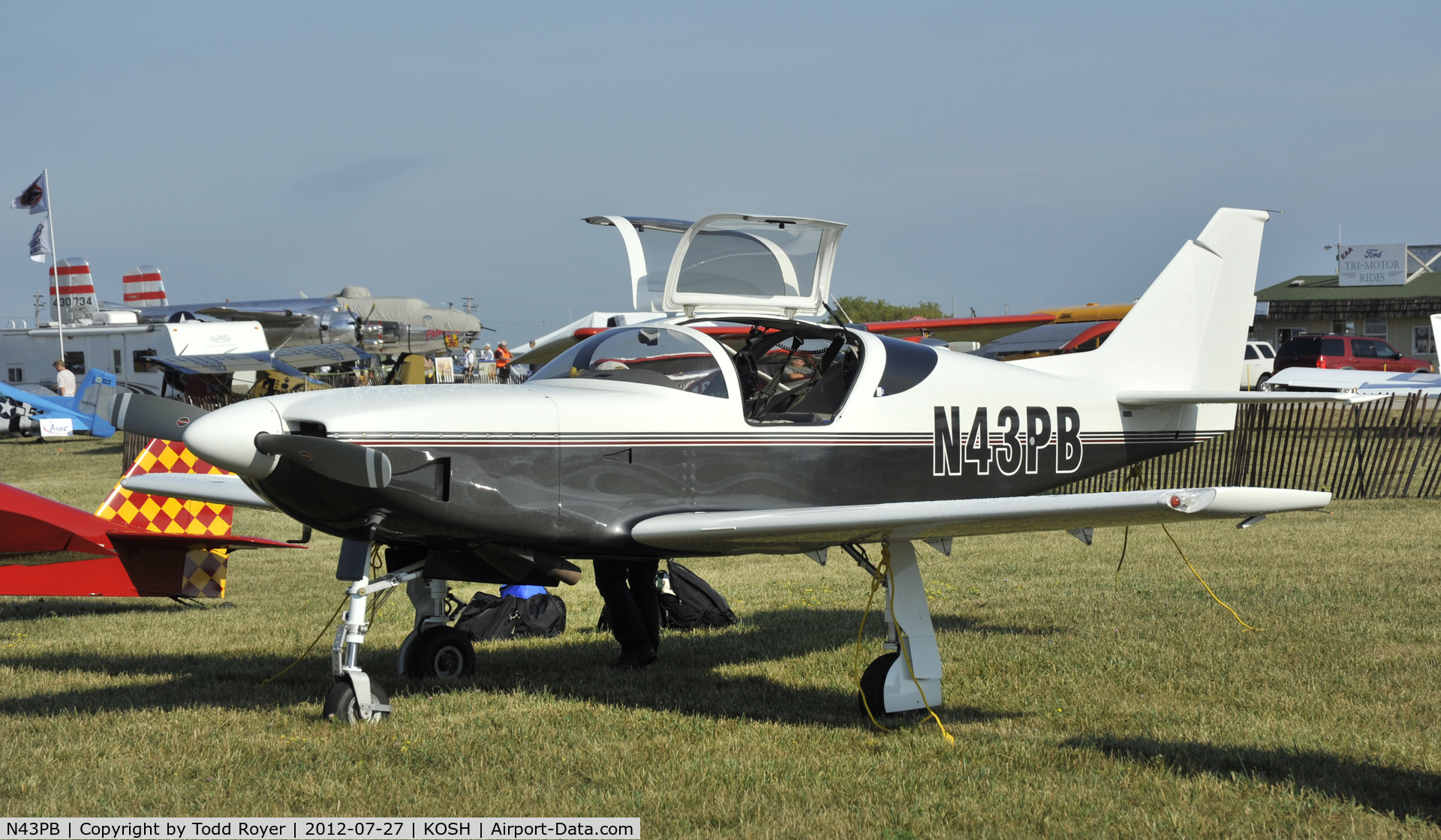 N43PB, 2001 Stoddard-Hamilton Glasair III C/N 3306, Airventure 2012