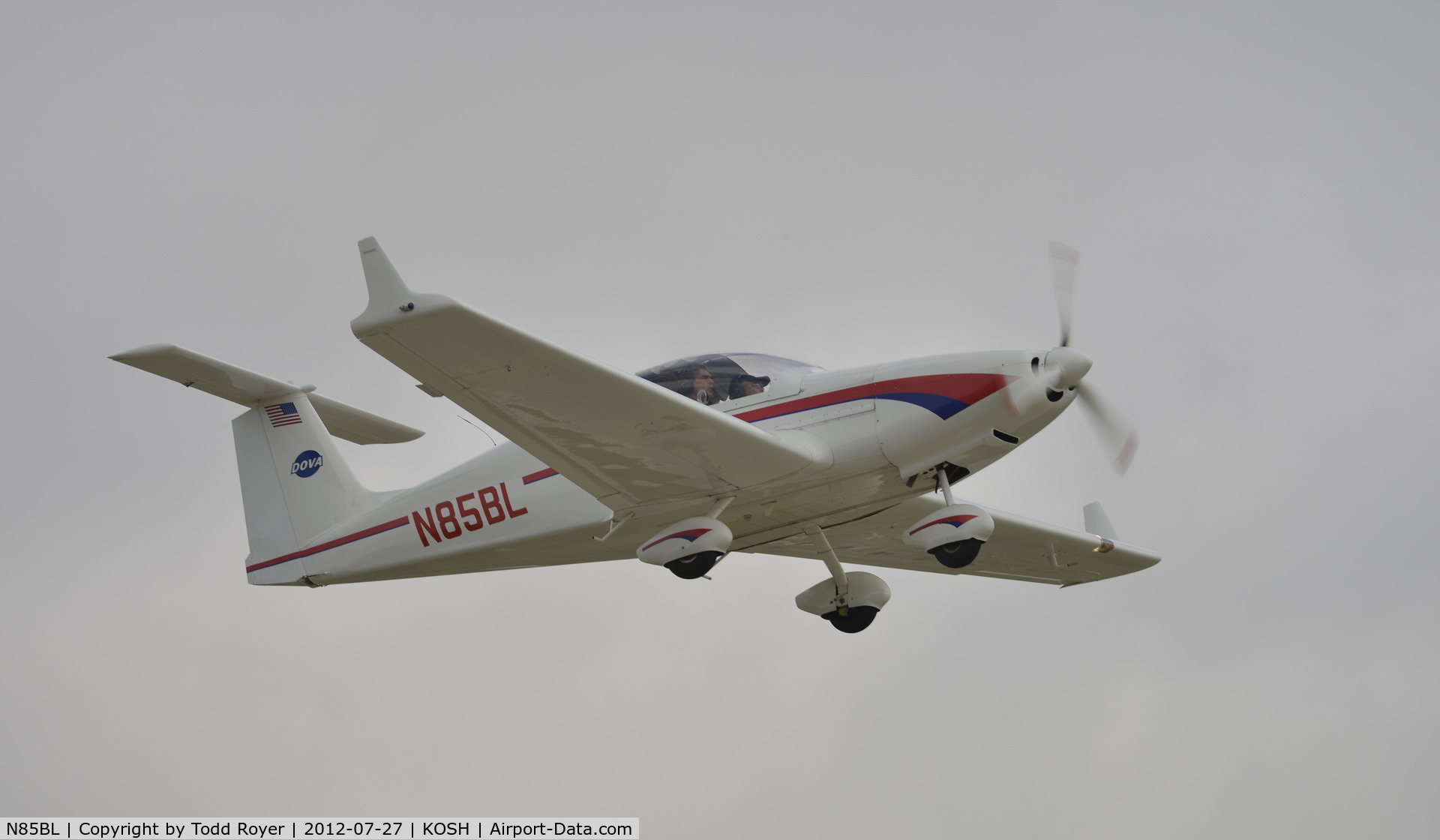 N85BL, 2006 Dova DV-1 Skylark C/N 06/06, Airventure 2012