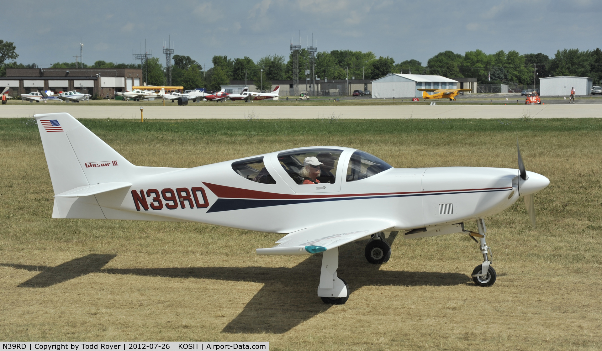 N39RD, 1999 Stoddard-Hamilton Glasair III C/N 3073, Airventure 2012