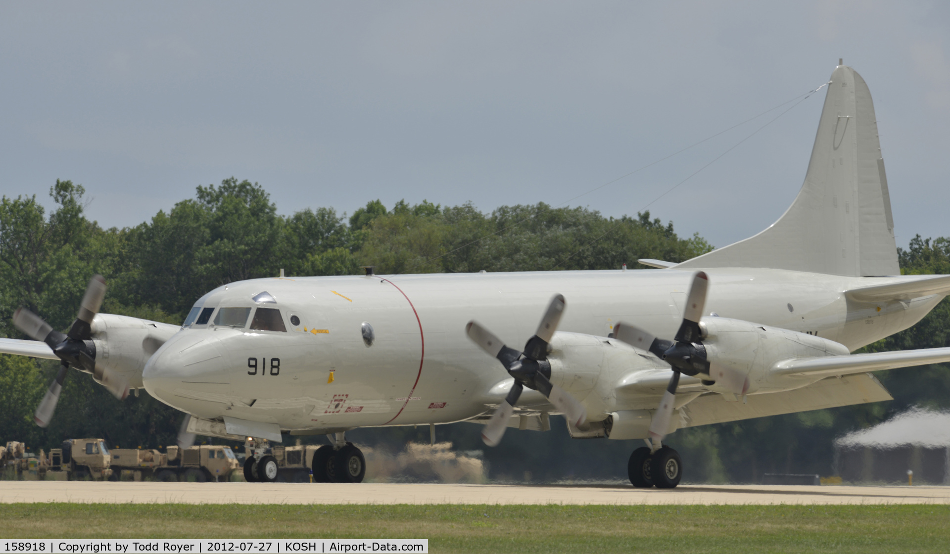 158918, Lockheed P-3C Orion C/N 285A-5590, Airventure 2012