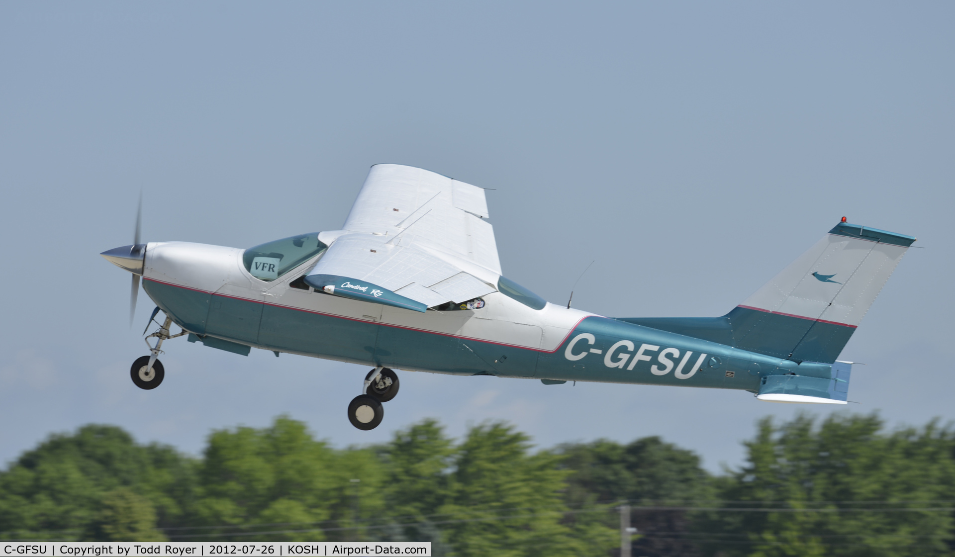C-GFSU, 1975 Cessna 177RG Cardinal C/N 177RG0777, Airventure 2012