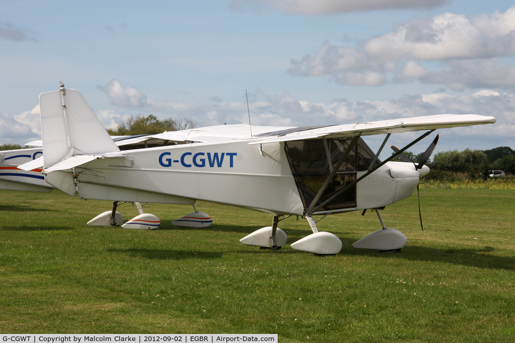 G-CGWT, 2008 Best Off SkyRanger Swift 912(1) C/N BMAA/HB/567, Skyranger Swift 912(1) at The Real Aeroplane Club's Wings & Wheels weekend, Breighton Airfield, September 2012.