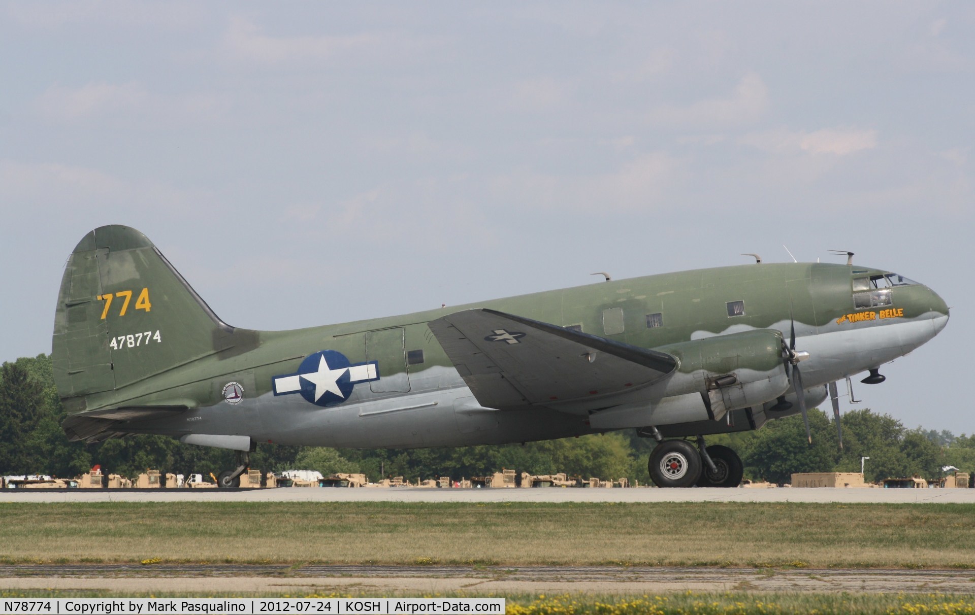 N78774, 1944 Curtiss C-46F Commando C/N 22597, Curtis Wright C-46F