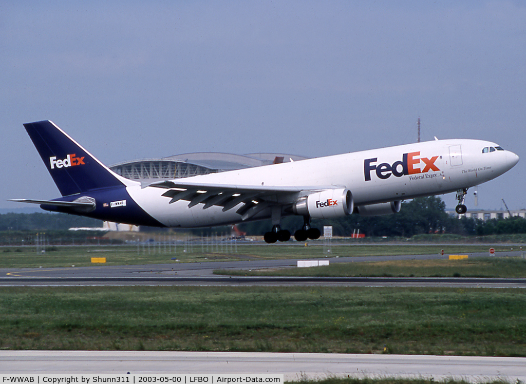 F-WWAB, 1999 Airbus A300F4-605R C/N 803, C/n 0803 - To be N685FE