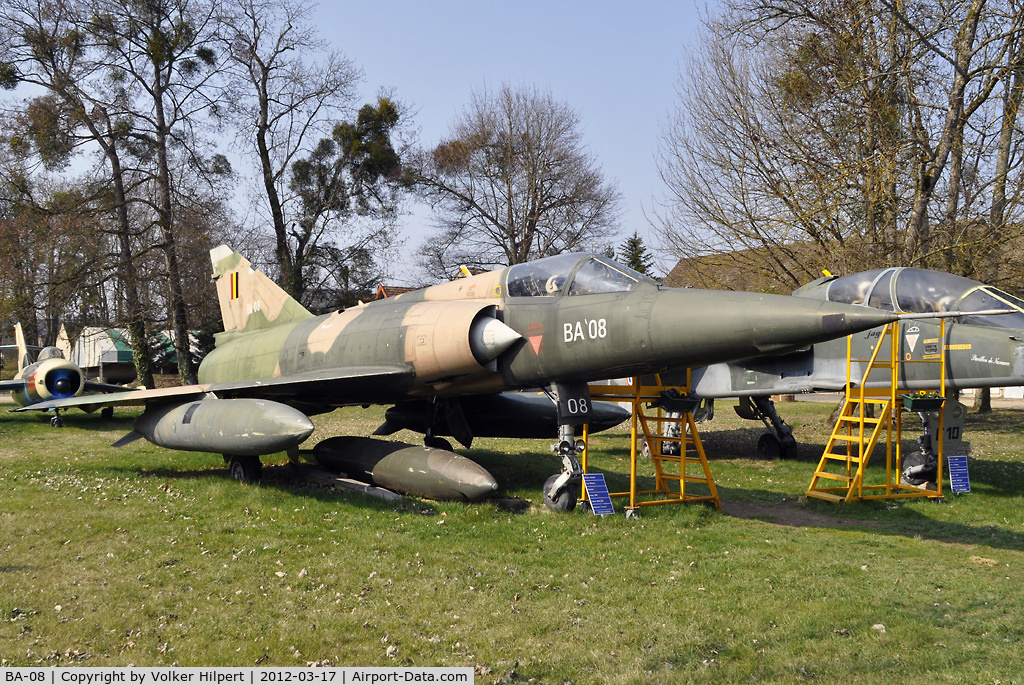 BA-08, Dassault Mirage 5BA C/N 08, at Savigny-les-Beaune