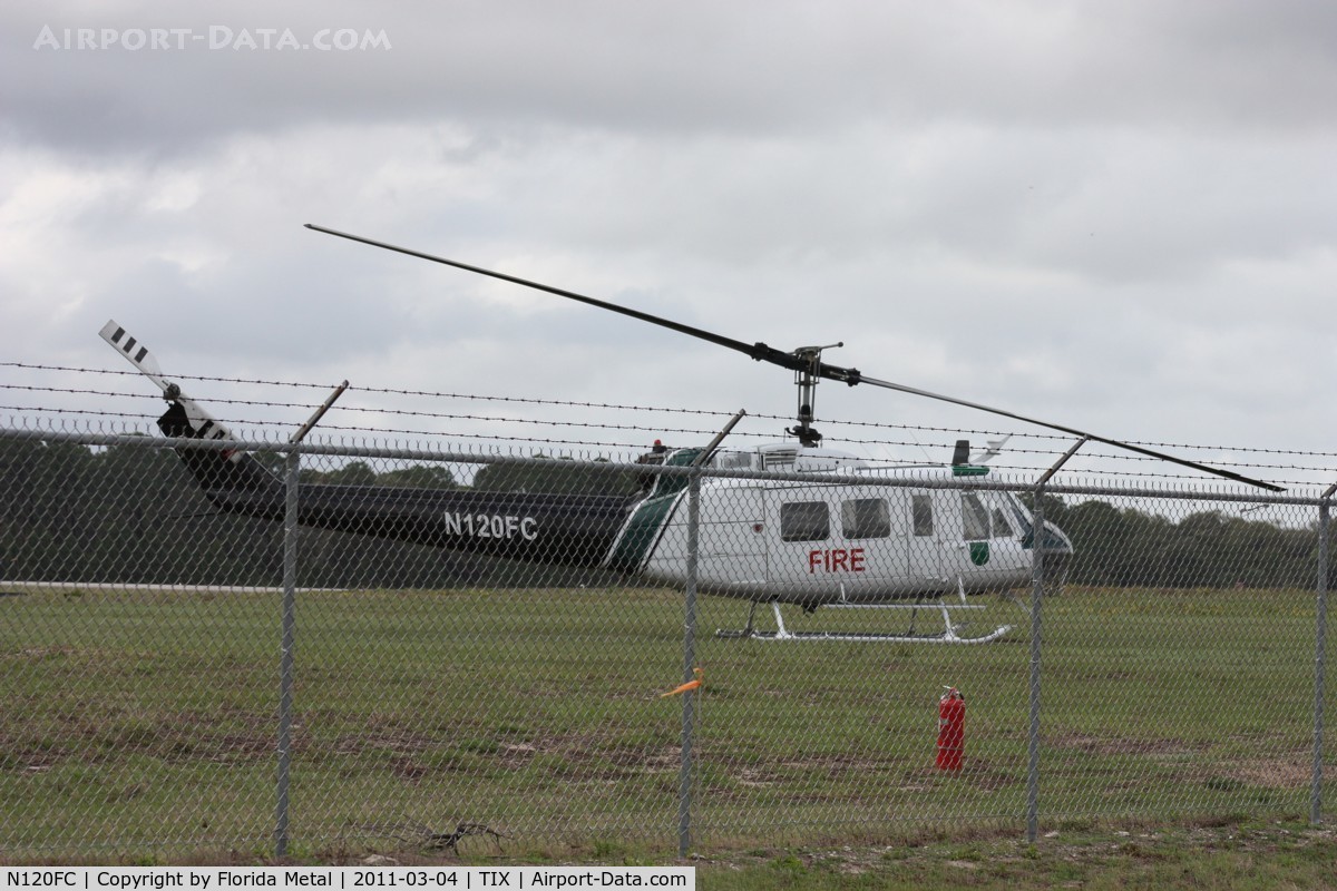 N120FC, Bell UH-1H Iroquois C/N 12565 (70-16260), UH-1H Fire fighter chopper