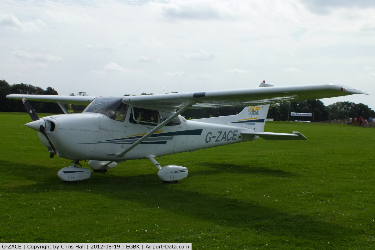 G-ZACE, 2001 Cessna 172S C/N 172S8808, at the 2012 Sywell Airshow