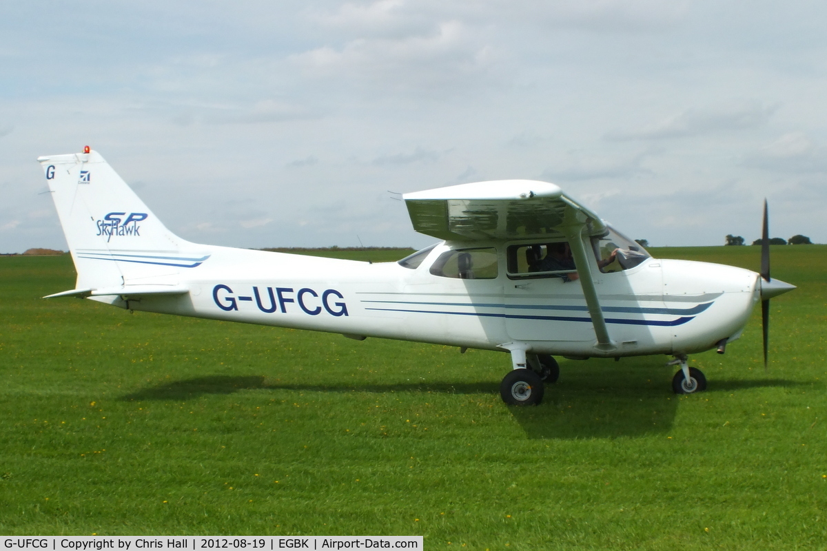 G-UFCG, 2003 Cessna 172S C/N 172S9450, at the 2012 Sywell Airshow