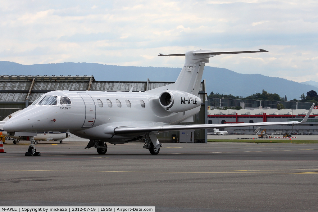 M-APLE, 2012 Embraer EMB-505 Phenom 300 C/N 50500087, Parked