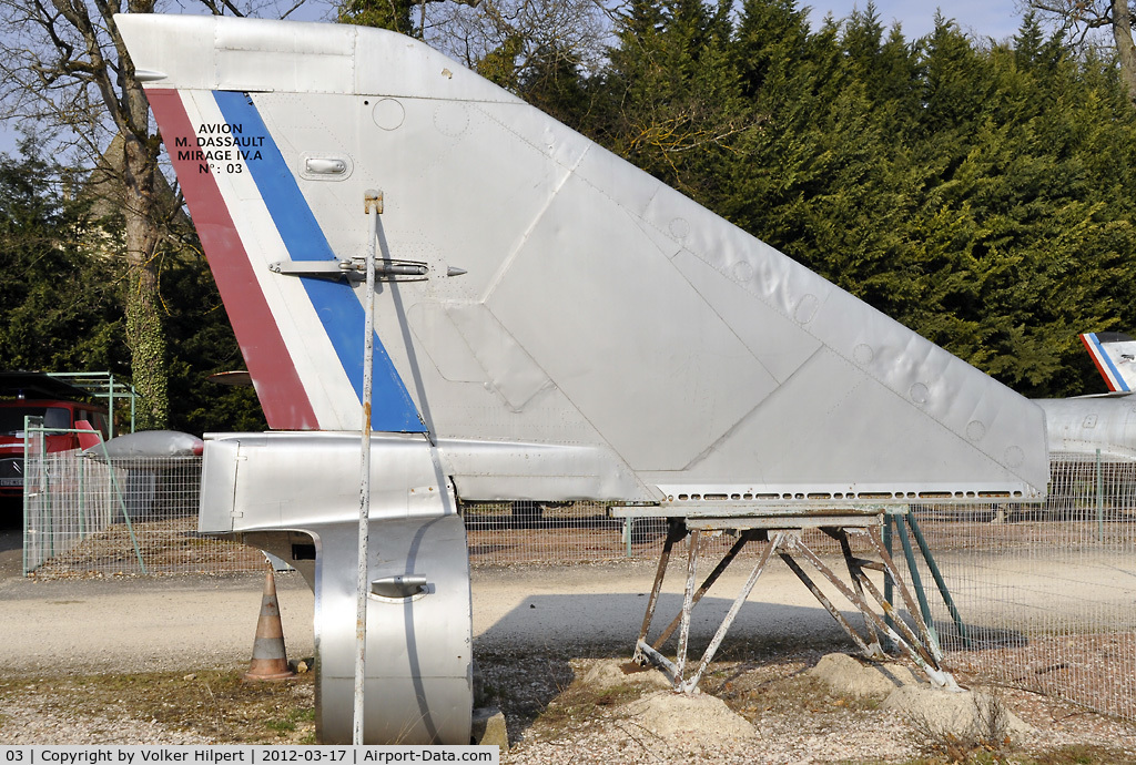 03, Dassault Mirage IVA C/N 03, at Savigny-les-Beaune