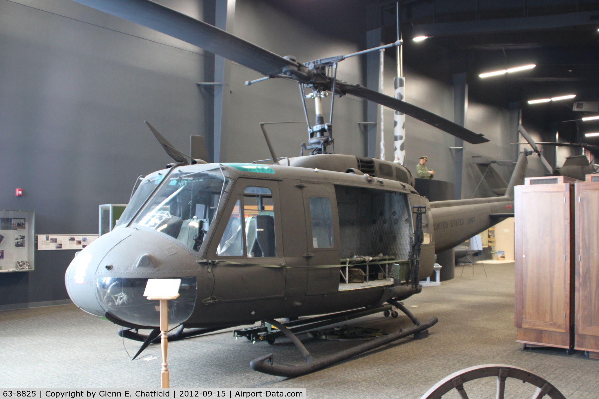 63-8825, 1963 Bell UH-1H Iroquois C/N 4117, At the Iowa Gold Star Military Museum