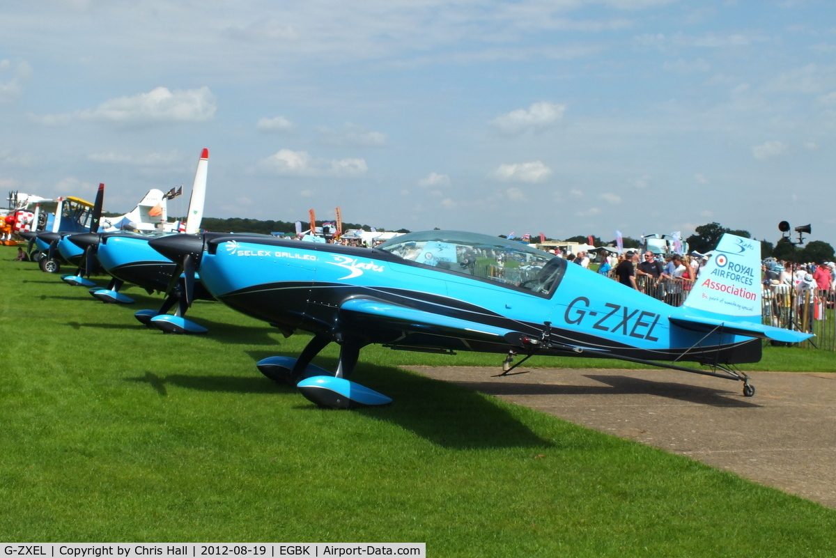 G-ZXEL, 2006 Extra EA-300L C/N 1224, at the 2012 Sywell Airshow
