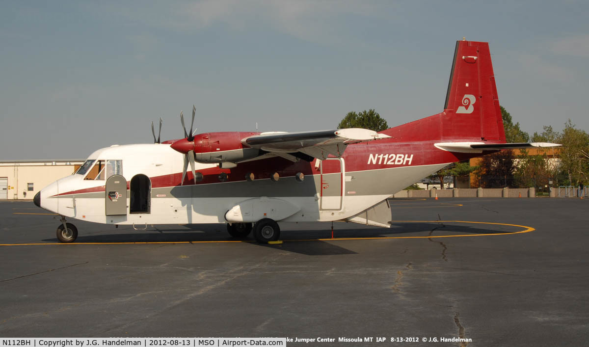 N112BH, CASA C-212-200 Aviocar C/N 292, Smoke Jumper aircraft.