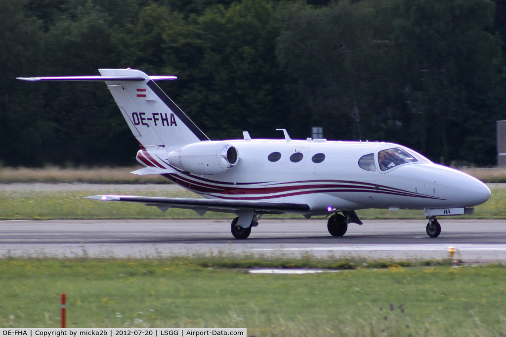 OE-FHA, 2008 Cessna 510 Citation Mustang Citation Mustang C/N 510-0081, Take off