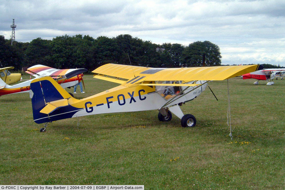 G-FOXC, 1991 Denney Kitfox Mk3 C/N PFA 172-11900, Denney Kitfox Mk.III [PFA 172-11900] Kemble~G 09/07/2004