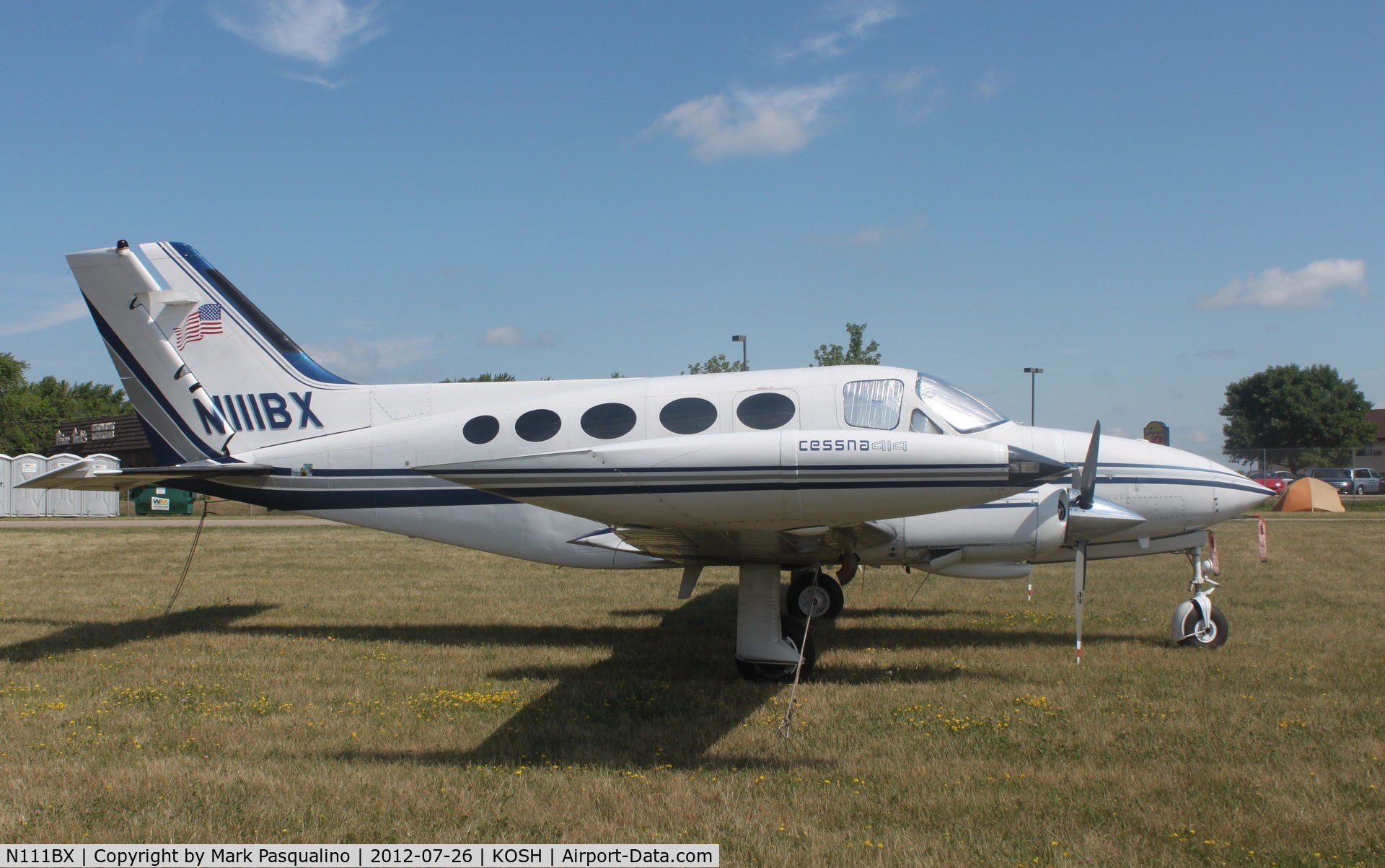 N111BX, 1972 Cessna 414 Chancellor Chancellor C/N 414-0368, Cessna 414