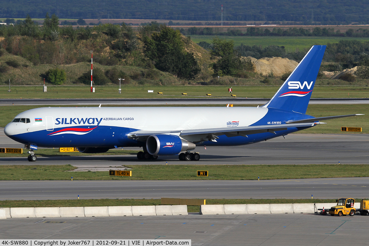 4K-SW880, 2012 Boeing 767-32LF C/N 41069, Silk Way West Cargo