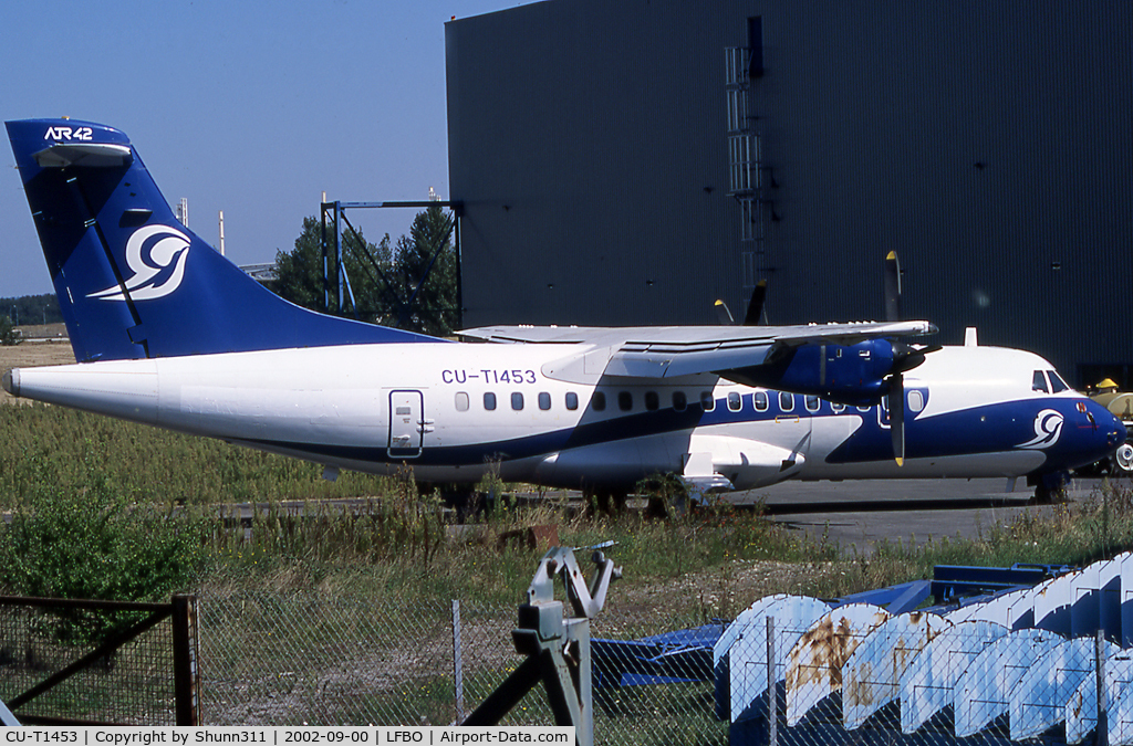 CU-T1453, 1989 ATR 42-300 C/N 151, Stored after returned to lessor