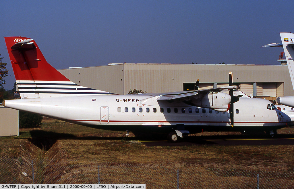 G-WFEP, 1989 ATR 42-300 C/N 149, Stored without titles...