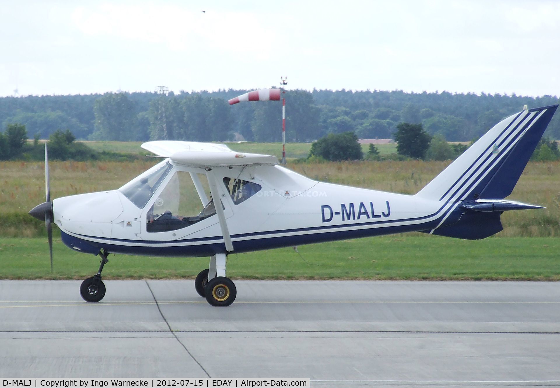 D-MALJ, Flyitalia MD-3 Rider, Flyitalia MD-3 Rider at Strausberg airfield